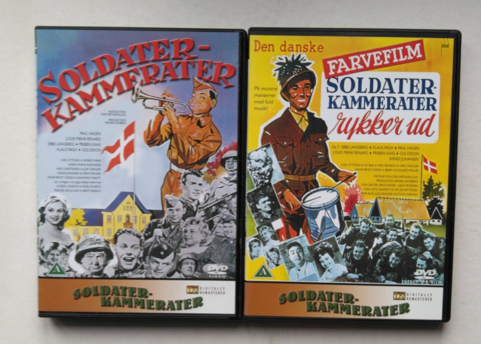 Soldaterkammerater , Den komplette samling, DVD