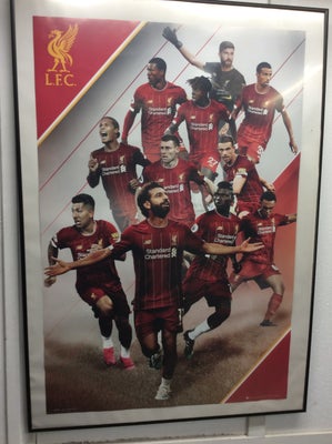 Plakat, Liverpool hold plakat i ramme
70x100 cm

