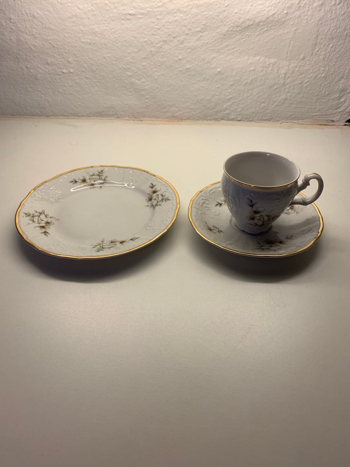 Porcelæn, Komplet kaffestel, Bernadotte porcelain Fine De