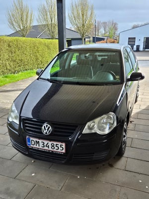 VW Polo, 1,4 aut., Benzin, aut. 2006, km 212000, sort, ABS, airbag, 5-dørs, centrallås, servostyring