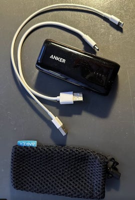 Andet, t. andet mærke, Anker Power bank, Perfekt, Sælger denne brugte Anker Astro E1 5200mAh Power B