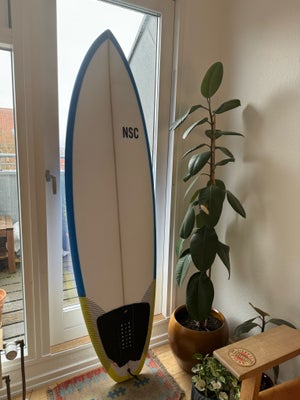 Board, NSC, str. 6.6, NSC surfboard 6.6” sælges, da jeg ikke har tiden til at komme ud i bølgerne. D