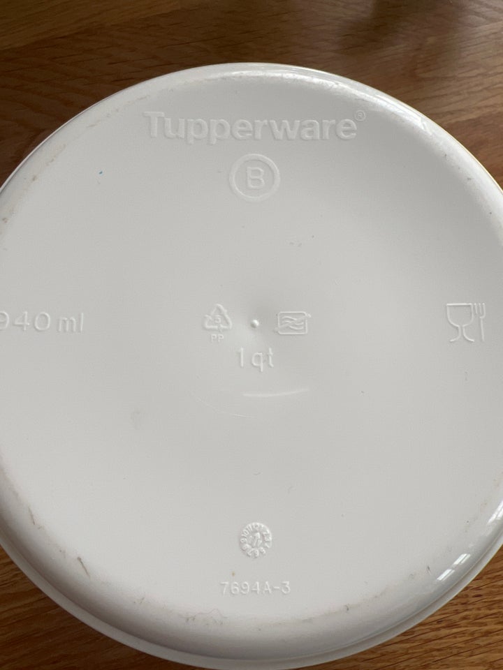 Plastik skål, Tupperware