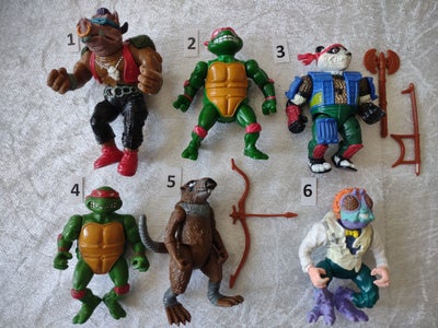 Teenage mutant ninja turtles TMNT, 
1. Bebop 1988 Mirage studios, Playmates toys 85,-

2. Raphael 19