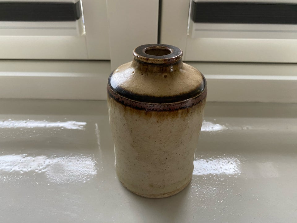 Glaseret keramik vase, Niels Oluf Thorkelin Eriksen