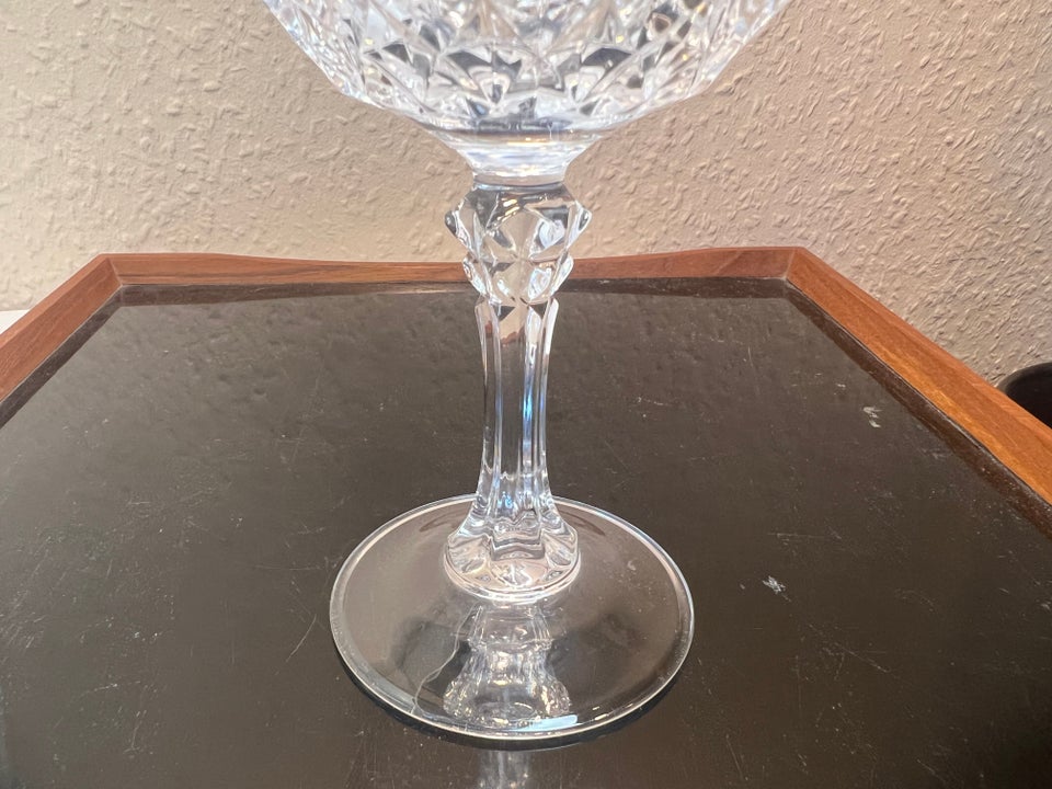 Glas, Vintage vinglas krystal, Cristal D'Arc