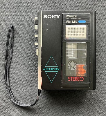 Walkman, Sony, TCS-470 , God, Rem udskiftet. Virker som den skal. Inkl. adaptor.