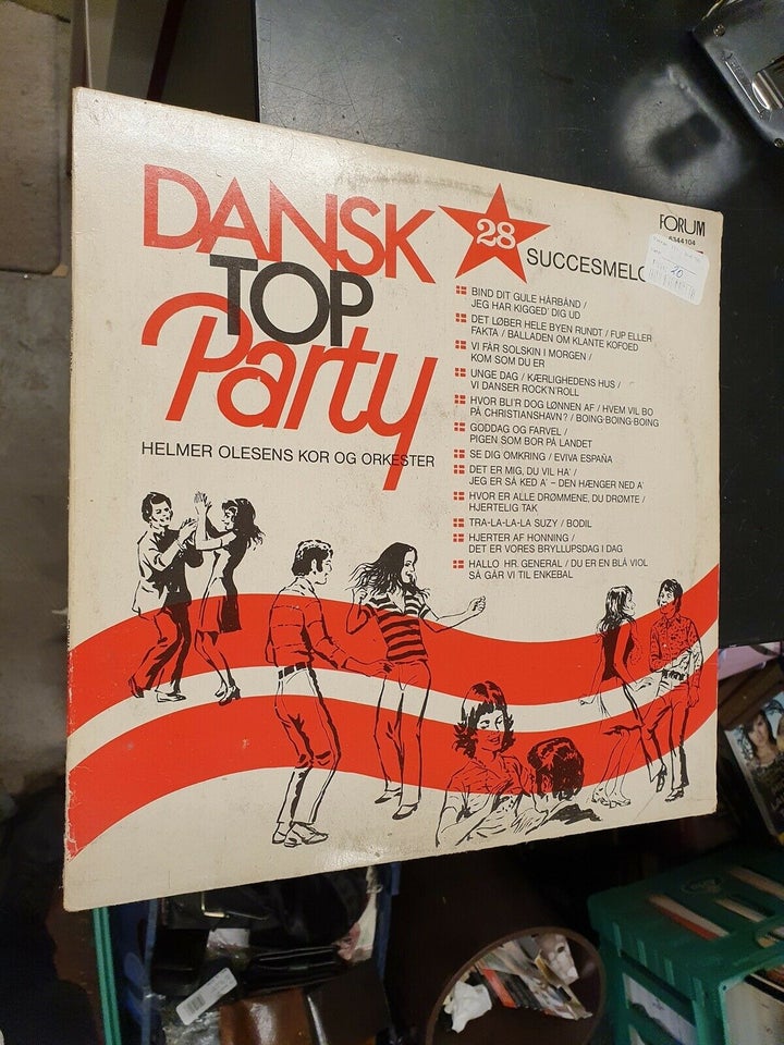 LP, Forskellige Kunstnere, Dansk party – – Køb og Salg af Nyt og Brugt
