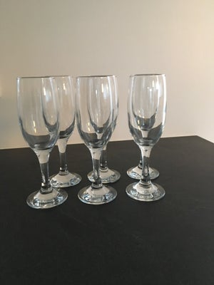 Glas, 6 Champagneglas 23 cl, 6 flotte og elegante Champagneglas 23 cl. Størrelse Højde: 19,5 cm og D