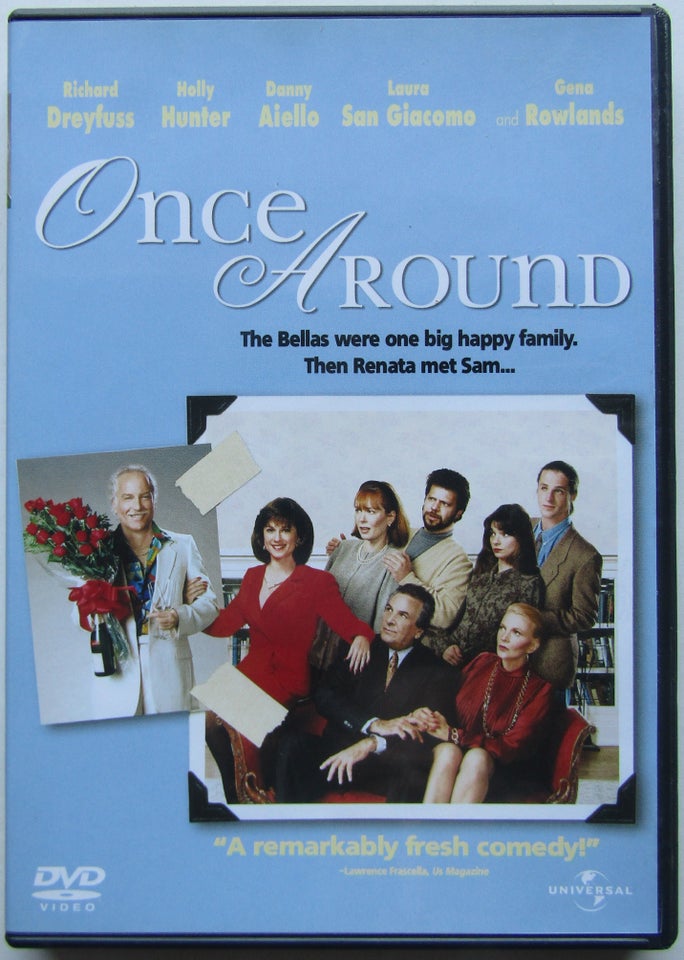 Once Around, instruktør Lasse Halström, DVD