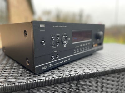 Forstærker, Nad, T755, 100 W, God, Prisvindende surround receiver fra kvalitetsbevidste NAD. Med et 