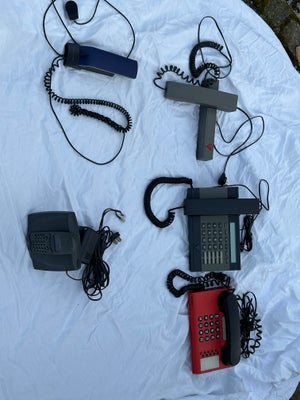 Telefon, Forskellige telefoner, Forskellige telefoner, Ericsson, Bang & Olufsen, Kirk plus, Delta tr