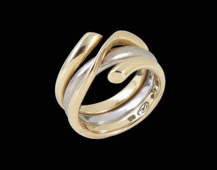 Ring, guld, Georg Jensen