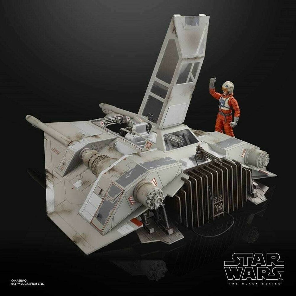 SNOWSPEEDER & DAK RALTER, Hasbro Black Series 6"