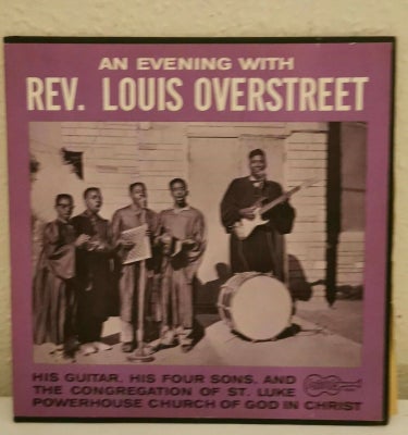 LP, An Evening With Rev. Louis Overstreet, Funk/soul – dba.dk