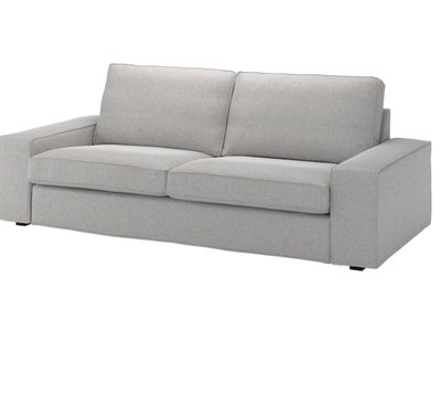 Sofa, stof, 3 pers. , Kivik, ikea, Fin grå sofa sælges, fra ikea. 

Betræk kan tages af og vaskes. 
