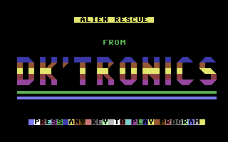 Alien Rescue, Commodore 64 & C128, 


Dk'Tronics, 1983:


"Alien Rescue"


40 år gammelt og ret sjæl