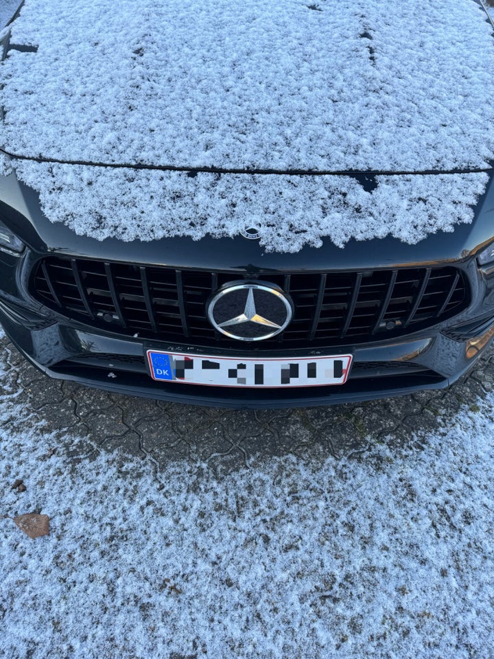 Kofanger, Sort front grill , Mercedes CLA 35 AMG