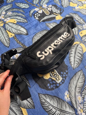 Bæltetaske, Supreme, Gummi /faux læder cool bæltetaske fra supreme 