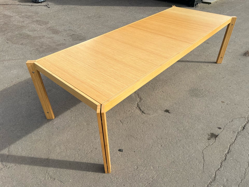 Spisebord, Vintage bambus bord, b: 90 l: 240