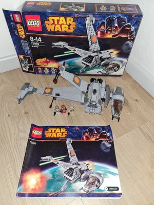Lego Star Wars, 75050, LEGO Star Wars sæt 75050 – B-Wing. Komplet med alle dele. Med manual og kasse