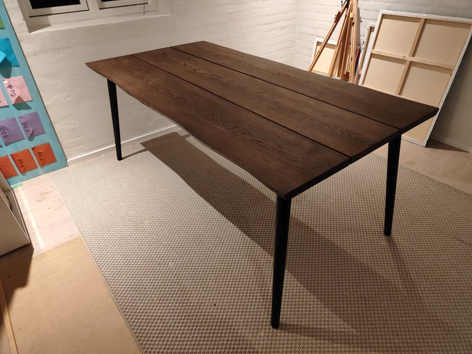Spisebord, Eg, b: 90 l: 180 dba.dk – Køb og af Nyt og