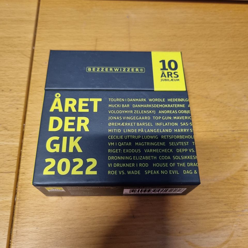 Året der gik 2022, Familiespil, brætspil