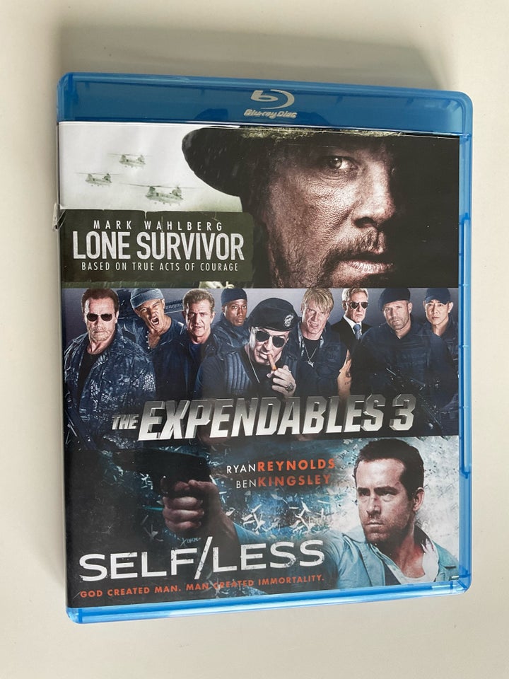 Lone Survivor/the Expendables 3/Self/Less, Blu-ray,