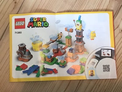 Lego Super Mario, 71380, Originale super Mario Lego-dele. Æske kan medfølge. Æsken er lidt i stykker