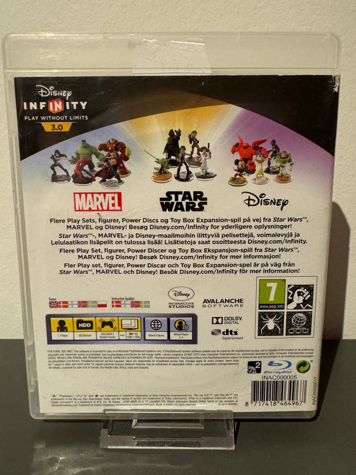 Disney Infinity 3.0, PS3, anden genre