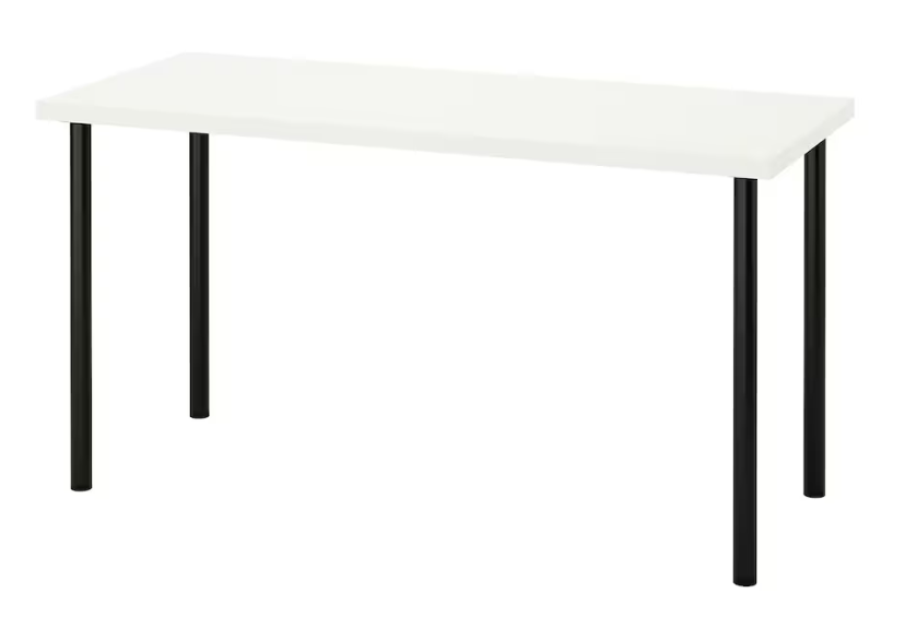 Skrivebord, IKEA, b: 140 d: 60 h: 70