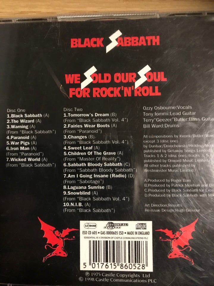 Black sabbath: We sold our soul for rock’n’roll, heavy