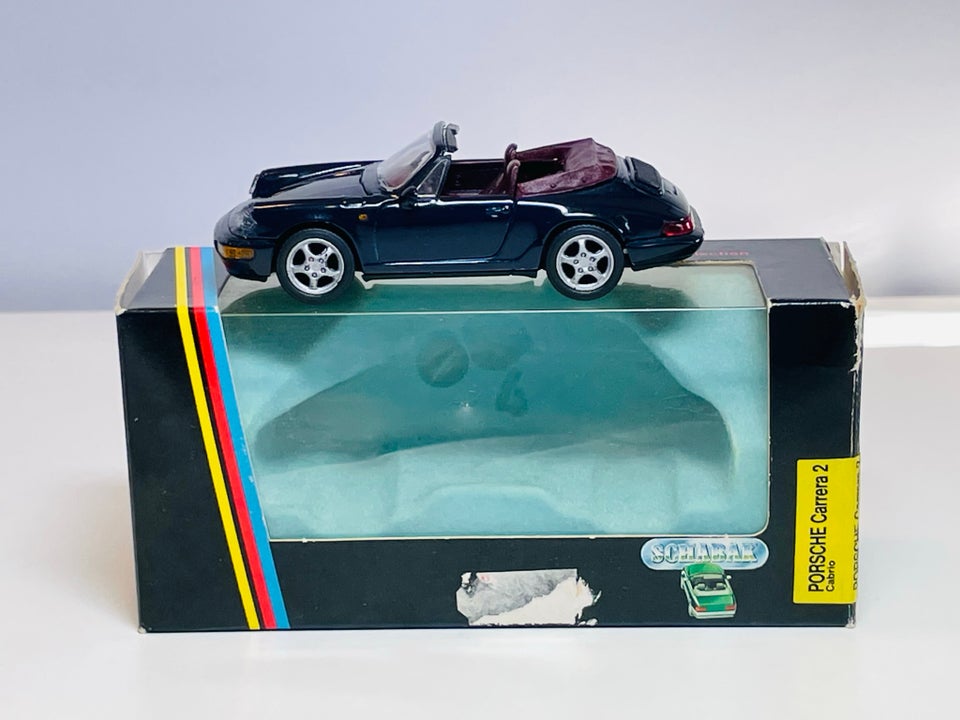 Modelbil, Schabak Porsche Carrera, skala 1:43