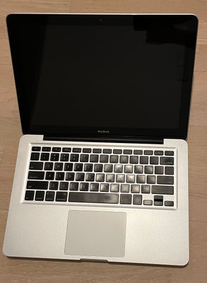 MacBook, 13" aluminium, ultimo 2008, intel core 2 Duo, 2,4 GHz, 4 GB ram, 256 GB harddisk, God, Købt