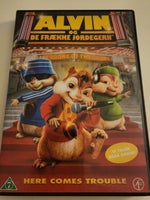 Alvin og de frække jordegern, DVD, animation