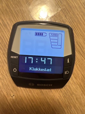 Cykelcomputer, Bosch Intuvia, Næsten ny cykelcomputer til Bosch-elcykler. 

Min elcykel blev stjålet