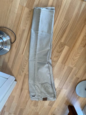 Jeans, Morgan, str. 34, Beige, Bomuld, Næsten som ny, W: 34. L: 32.  Fejlkøb. Gode bukser, men jeg e