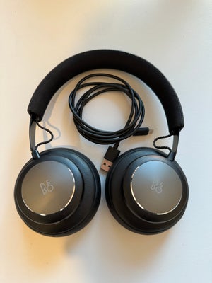 trådløse hovedtelefoner, B&O, H4, God, Lækkert trådløst headset fra B&O - Beoplay H4 2nd Gen black /