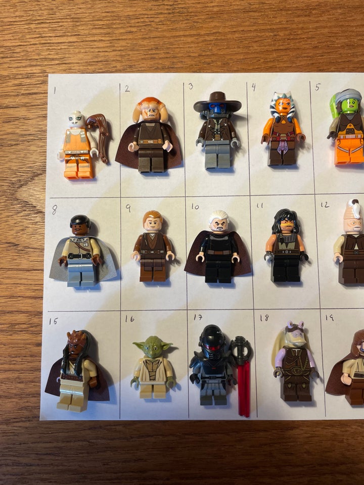 Lego Star Wars, Minifigurer – og af Nyt og Brugt