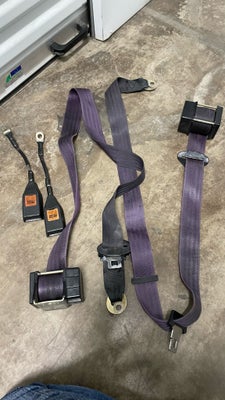 Ford Capri original front seatbelts , Ford, Set of two inertia seatbelts, as fitted to 1970s fords


