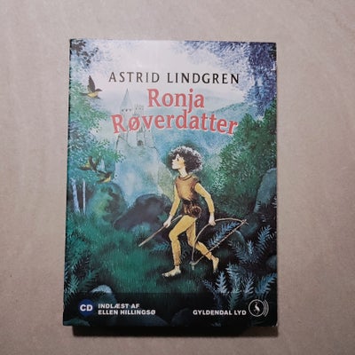 Ronja Røverdatter, Astrid Lindgren, Invitation til fantasiens verden.
5 cd'er med en samlet lytte-ti