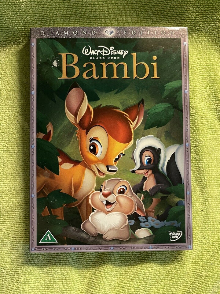 Bambi , instruktør Walt Disney klassikere , DVD