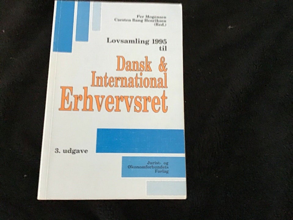 Lovsamling 1995 til Dansk & International Erhvervs, Per