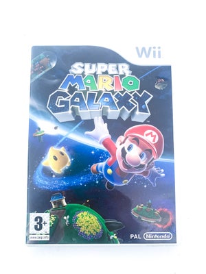 Super Mario Galaxy, Nintendo Wii, Komplet med manual

Kan sendes med:
DAO for 42 kr.
GLS for 44 kr.