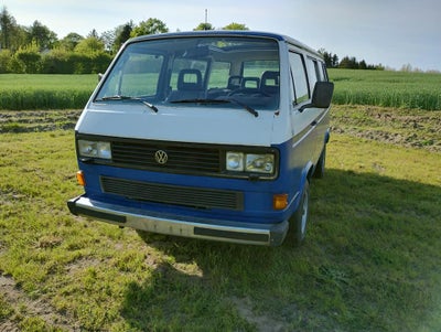 VW Transporter, 2,1 Db.Kab, Benzin, 1984, km 200884, blå, 3-dørs, 14" alufælge, uden afgift, Vw cara