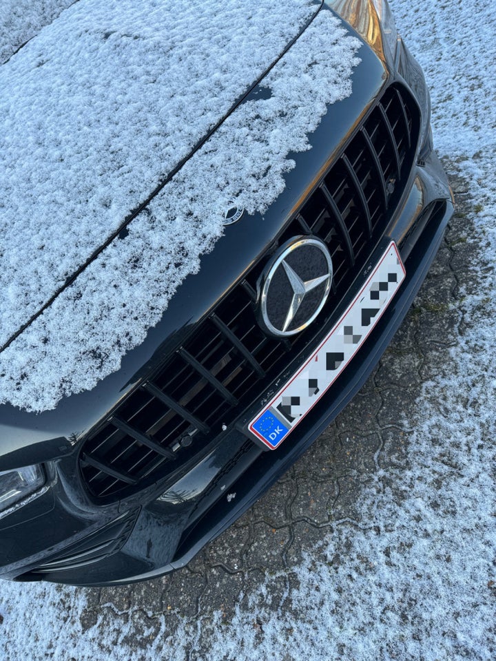 Kofanger, Sort front grill , Mercedes CLA 35 AMG