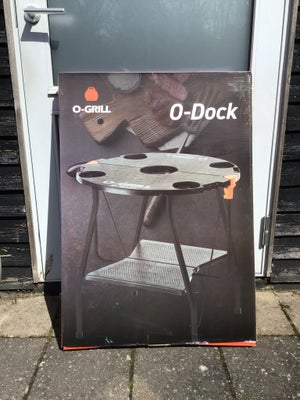Gasgrill, O-Grill, O-Dock bord. Nyt aldrig pakket ud.