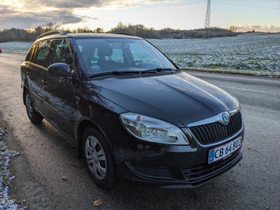 Skoda Fabia, 1,2 TSi 105 Family Combi, Benzin, 2012, km 250000, sort, træk, nysynet, aircondition, A