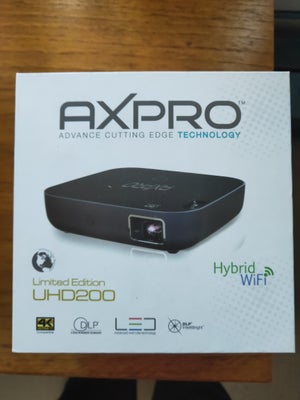 Projektor, Axpro, UHD200, Perfekt, Projektor, Axpro, UHD200, Perfekt

UHD-200 er det, du har ventet 