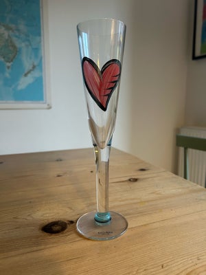 Glas, Champagne glas, Kosta Boda, Champagne glas 
Ulrica Hydman Vallien